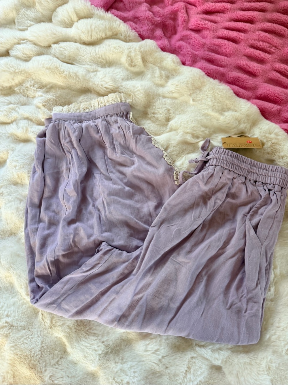 NWT Tarse Lynn blend pants new with tags purple size small